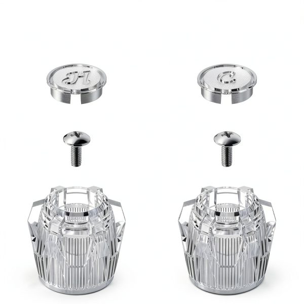 Avenuebool Faucet Stem Brass Shower Knob Replacement Kit-5