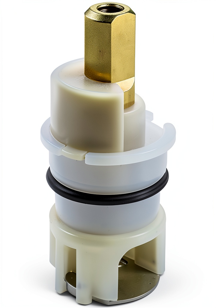 Installing Delta faucet stem in a kitchen sink