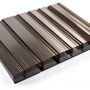 Bronze Twin Wall Polycarbonate Panel Falken 6mm-0