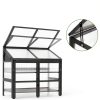 Newacme LLC Wood Greenhouse Cold Frame-5