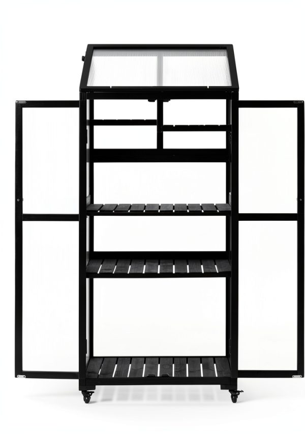 Wooden Balcony Greenhouse FAVSH Polycarbonate-3