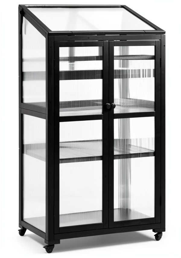 Wooden Balcony Greenhouse FAVSH Polycarbonate-1