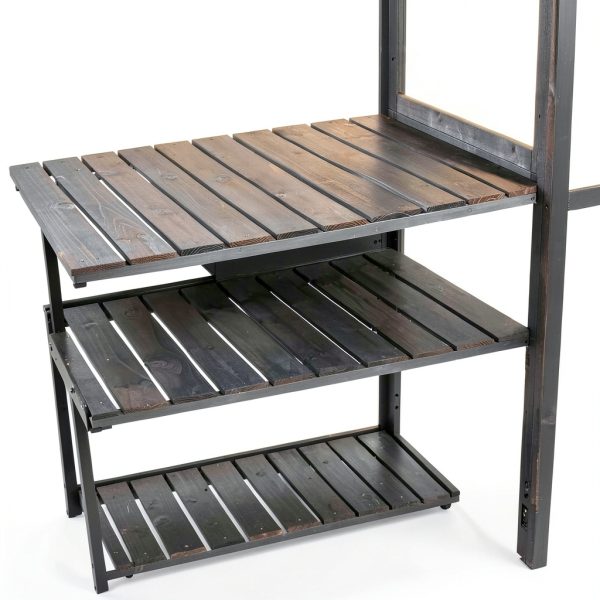 Wooden Balcony Greenhouse FAVSH Polycarbonate-7