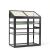 Newacme LLC Wood Greenhouse Cold Frame-3