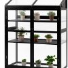 Newacme LLC Wood Greenhouse Cold Frame-1