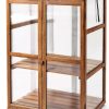 Giantex Greenhouse Cold Frame GT2979 Double Shelves Foldable Top-0