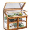 Greenhouse Cold Frame Beipoo BPG5004 Transparent PVC Adjustable Roof-5