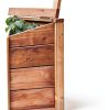 Tierra Garden Wood Cold Frame 39.4" x 23.6" Model 4440 with Drainage-6