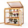 Greenhouse JOYBASE 25-8-5225 Wood Polycarbonate with Adjustable-8