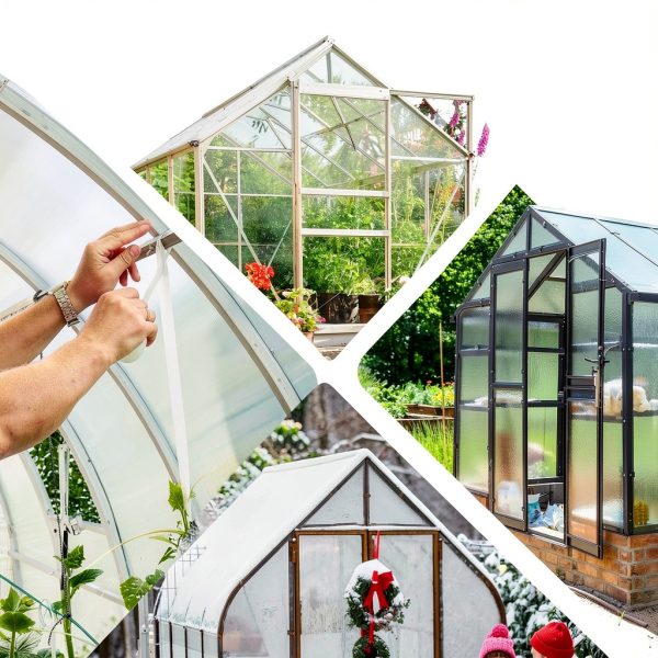 Polycarbonate Greenhouse Panels warmfarm 4mm Clear Roofing Pack of 5-5