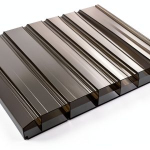 Falken Design Bronze Twin Wall Polycarbonate Roof Panel 24x60 8mm-0