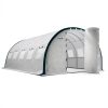 Quictent Greenhouse Cold Frame 25 FT White 1324 Waterproof Alloy Steel-3