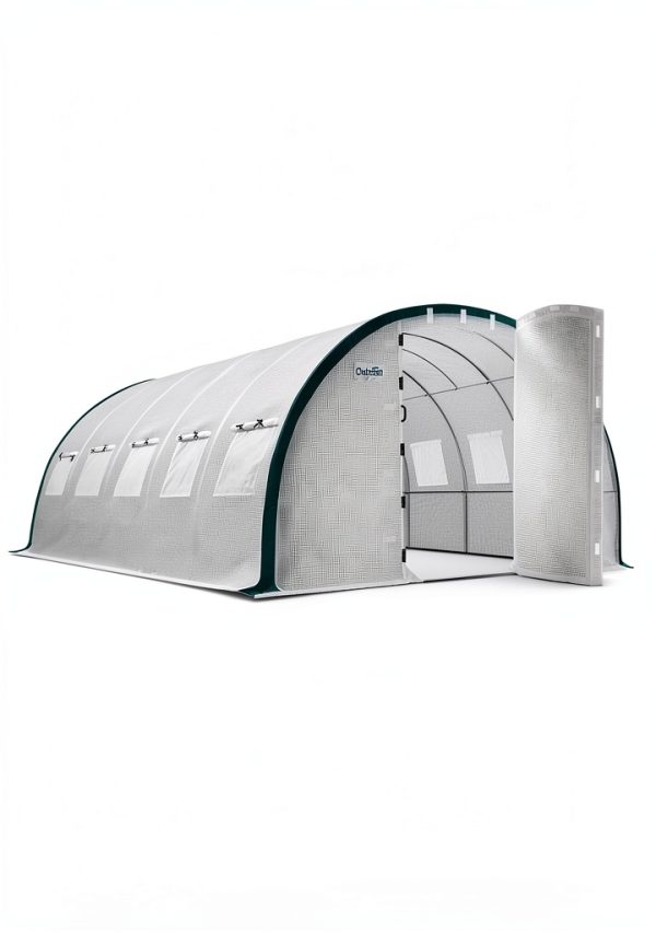 Quictent Greenhouse Cold Frame 25 FT White 1324 Waterproof Alloy Steel-3