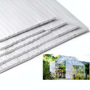Polycarbonate Greenhouse Panels warmfarm 4mm Clear Roofing Pack of 5-0