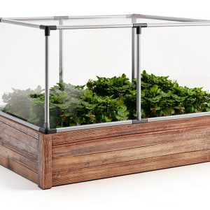 Warmfarm Mini Greenhouse PVC Portable Plant Protector 35x17.8x17.8in-0