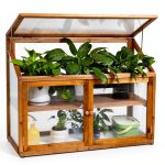 Greenhouse Cold Frame Beipoo BPG5004 Transparent PVC Adjustable Roof-0