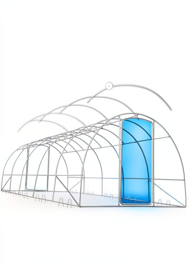 Quictent Greenhouse Cold Frame 25 FT White 1324 Waterproof Alloy Steel-2