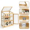 Greenhouse JOYBASE 25-8-5225 Wood Polycarbonate with Adjustable-5