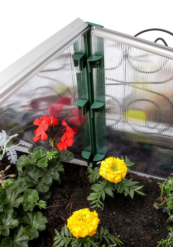 Exaco Cold Frame CF120/100-NP 48x40x17 Outdoor Twin‑Wall Polycarbonate-1