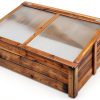 Tierra Garden Wood Cold Frame 39.4" x 23.6" Model 4440 with Drainage-1