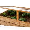 Tierra Garden Wood Cold Frame 39.4" x 23.6" Model 4440 with Drainage-8