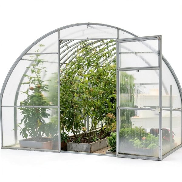 Polycarbonate Greenhouse Panels warmfarm 4mm Clear Roofing Pack of 5-4